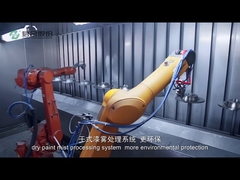 خط پوشش دیسک ترمز سنتی Junhe و پاشش برای قطعات اتوماتیک